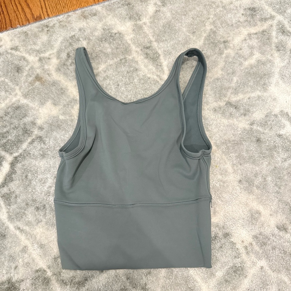 Women's Lululemon Grayish Green Tank Top